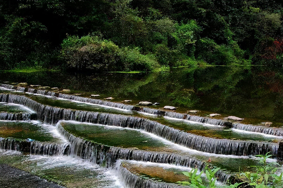 北京周边的神堂峪风景区，不仅有山有水，地理位置还十分便利