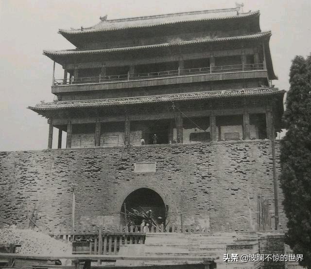 老照片:珍贵无比的北京老城楼照片 很多人没有见