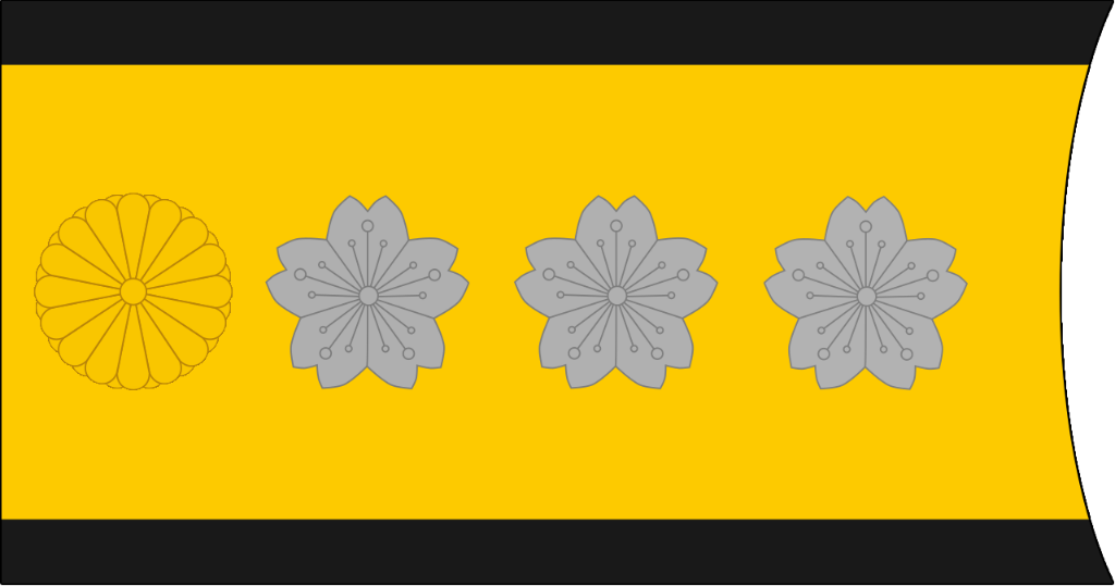 各国军衔标识：日本