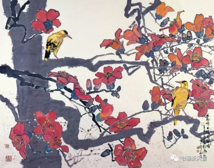 分享一组国画小品，满满的田园野趣