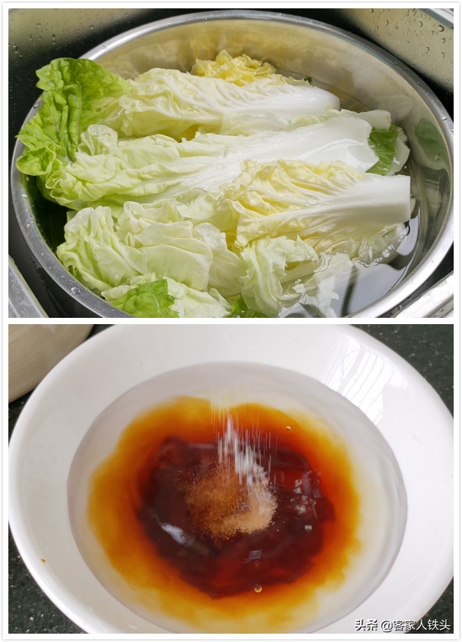 3块豆腐1棵白菜，教你一锅客家有名的家常菜，鲜嫩味美越吃越爱吃