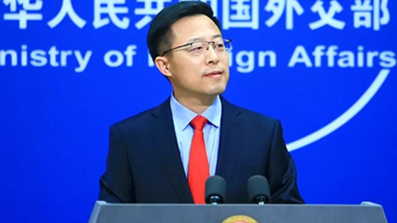 莫迪引狼入室当援军:美军第一舰队将驻印度洋,赵立坚亮中国态度