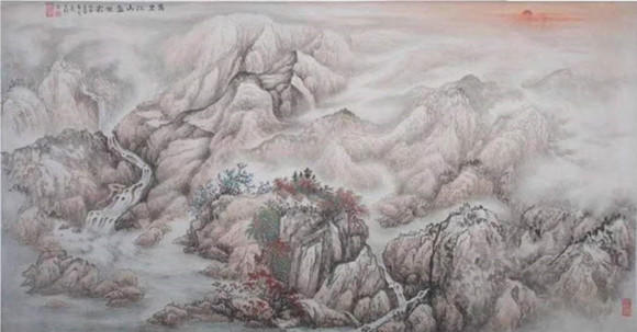 岳玉珍：怎么画好一幅山水画