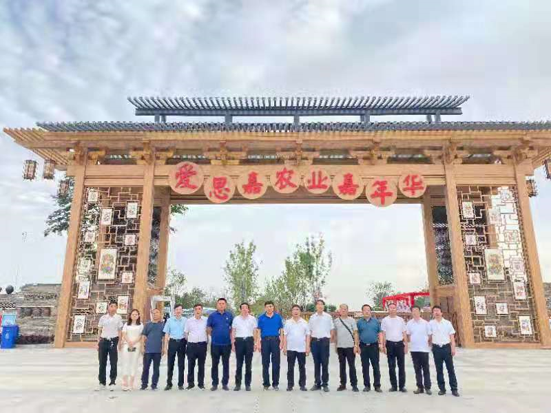 甘肃平凉考察组到西姜寨调研