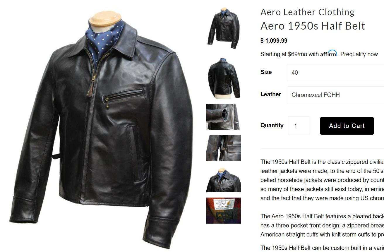 卖2万却不想让人买到的皮衣：At Last Co Lot.670马皮皮衣