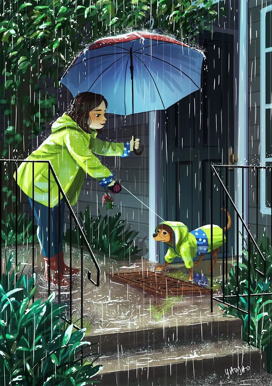 養一隻寵物是什麼體驗？ 來看看這位插畫師的作品，你就懂了