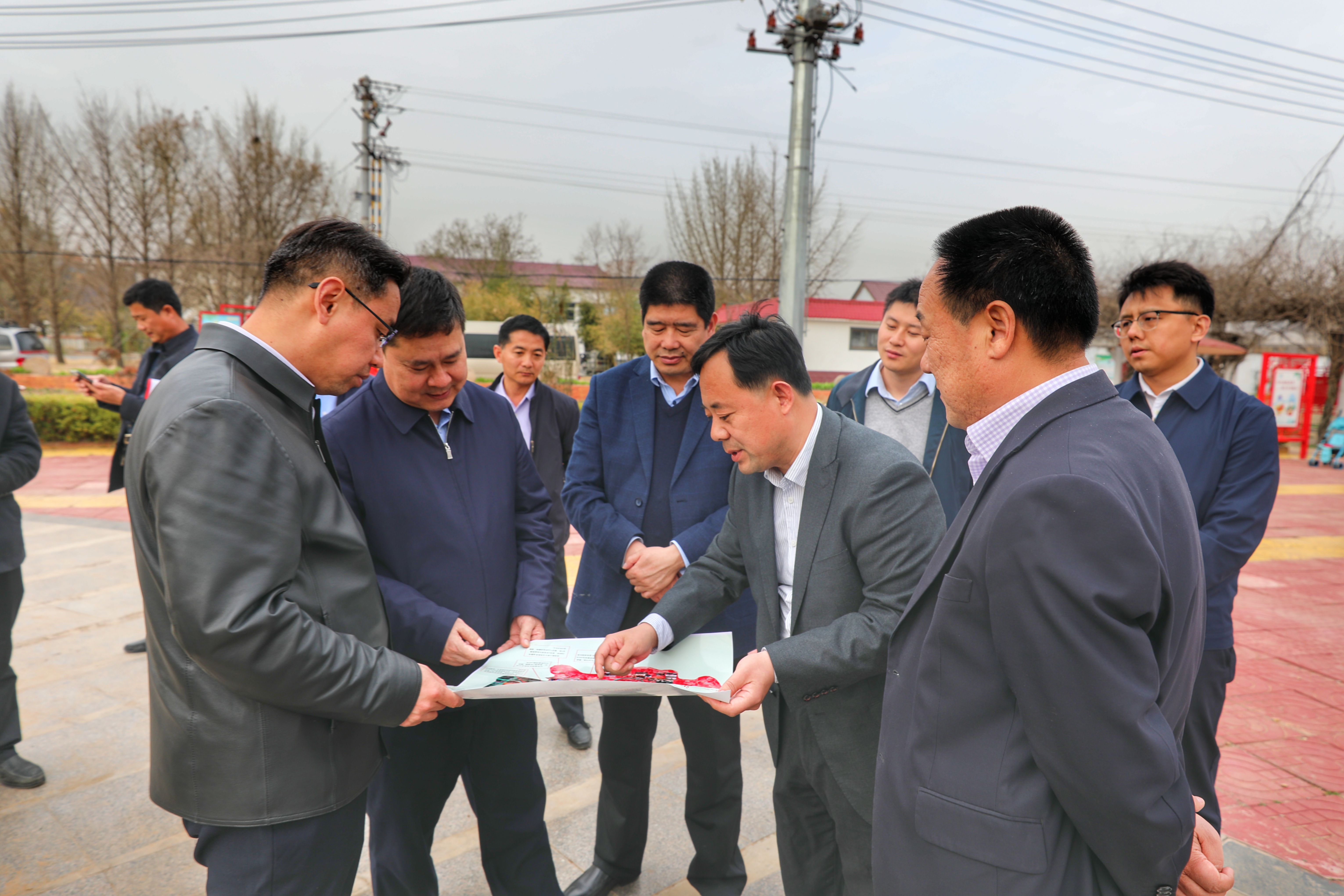 临沂市农业农村局到沂水县调研乡村振兴、美丽乡村示范片区创建工作
