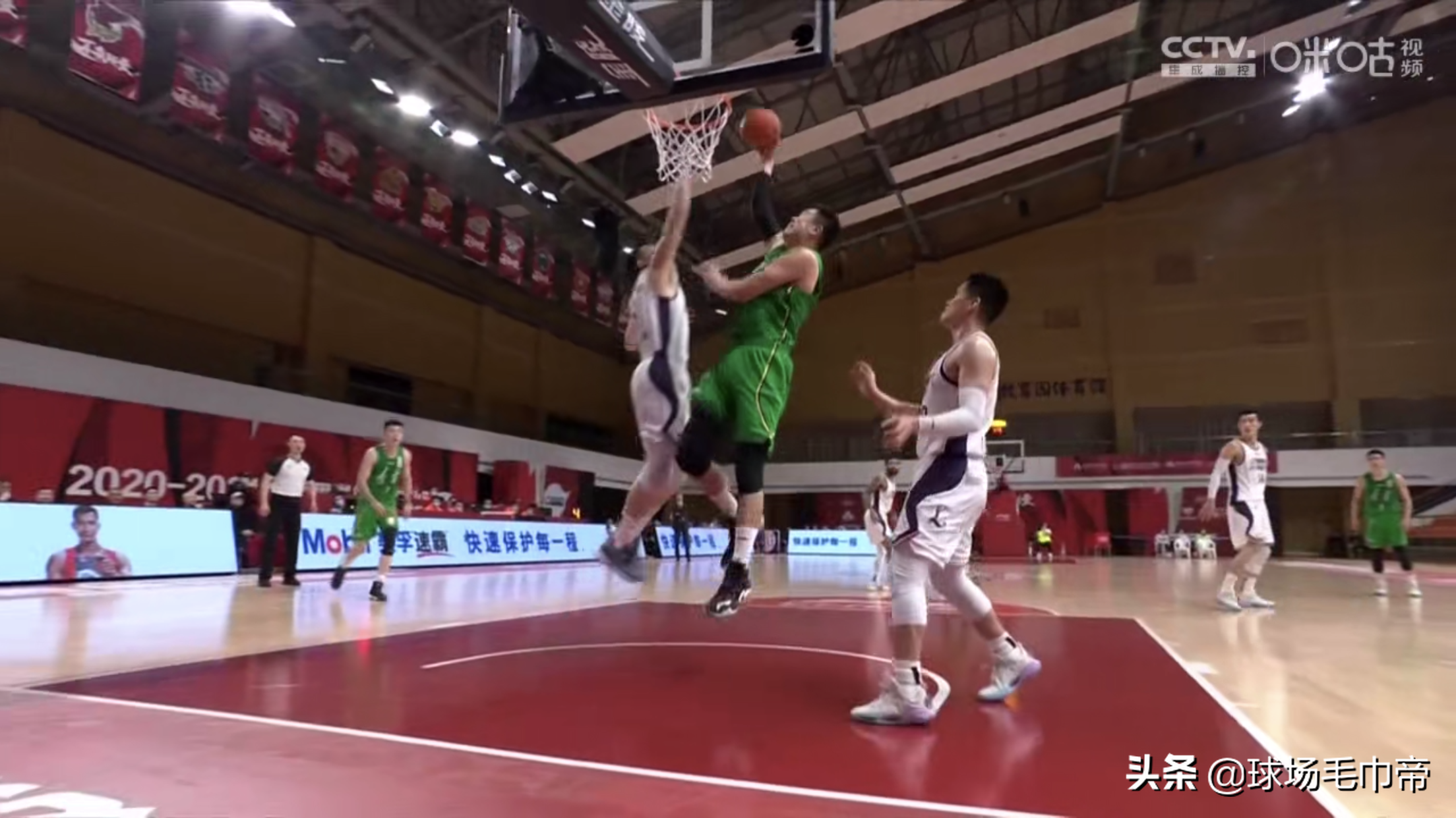 Hind Liaoning of 47+9+8 of field double gun this sports season 4 kill Guangzhou