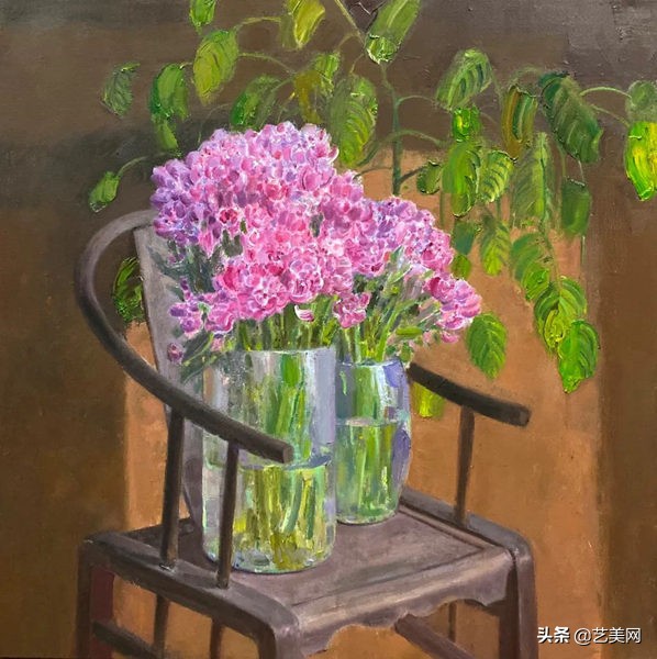 绽放——著名画家王力克笔下的生命之花