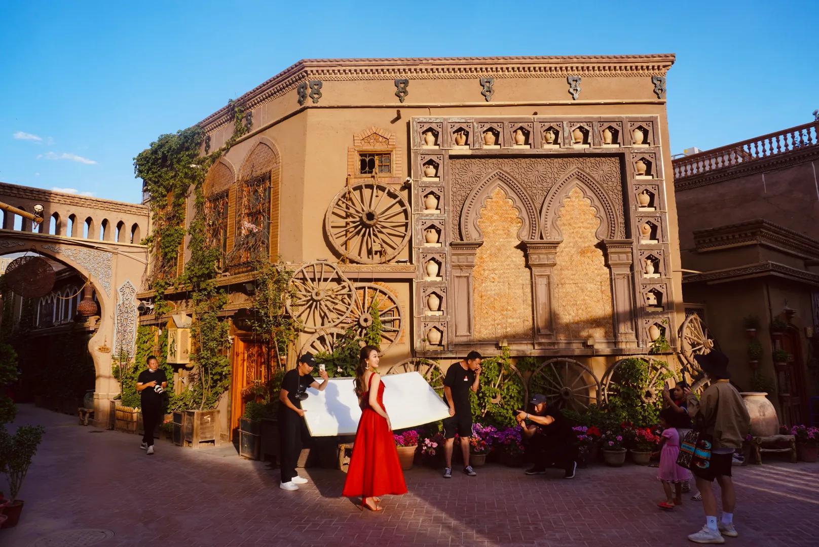 喀什，一座2000年的活古城，犹如置身一千零一夜的画面