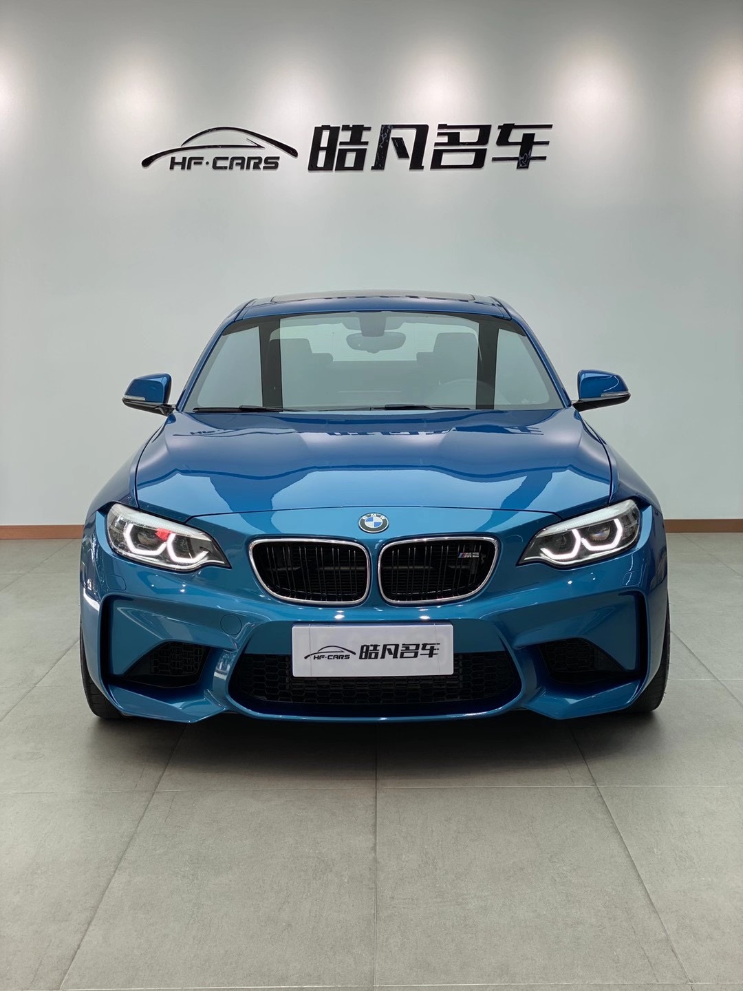 石家庄二手车18年宝马m2 汽车灯光网 车灯改装 双光透镜 双氙车灯