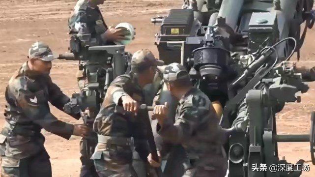 印度边境公路修到喀喇昆仑山口：145门美国155毫