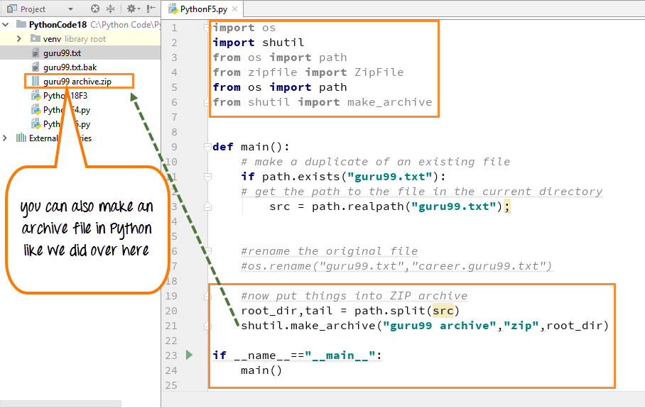 DAY5-step5 Python 示例说明 ZIP 压缩文件