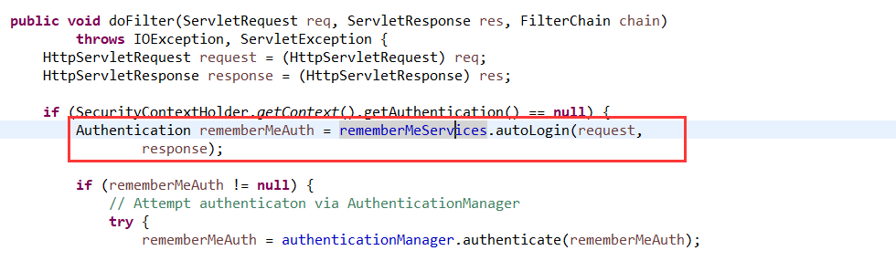Spring Security记住我功能实现及源码分析
