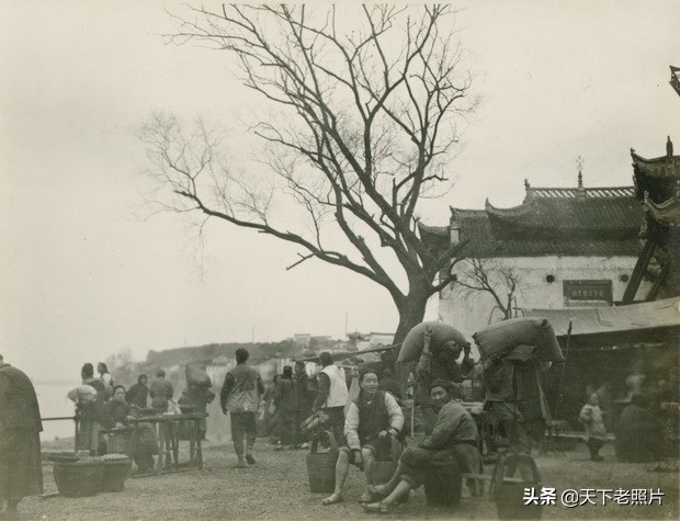 1909年江西九江老照片 清末九江秀美城市风光一览