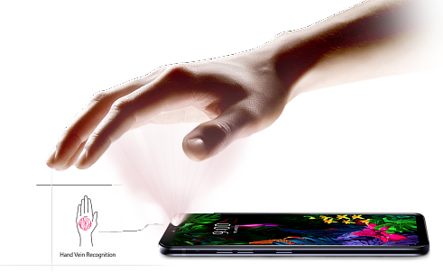 IP68防潮防污，全球创新手掌心静脉血管验证开启，LG G8 ThinQ公布