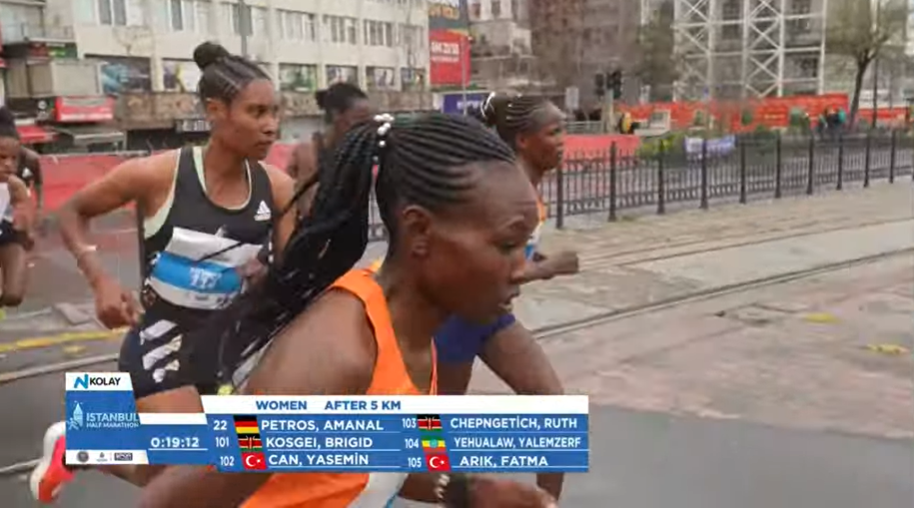 1:04:02, match fast 3 minutes of 02 seconds, woman record of half horse world is broken