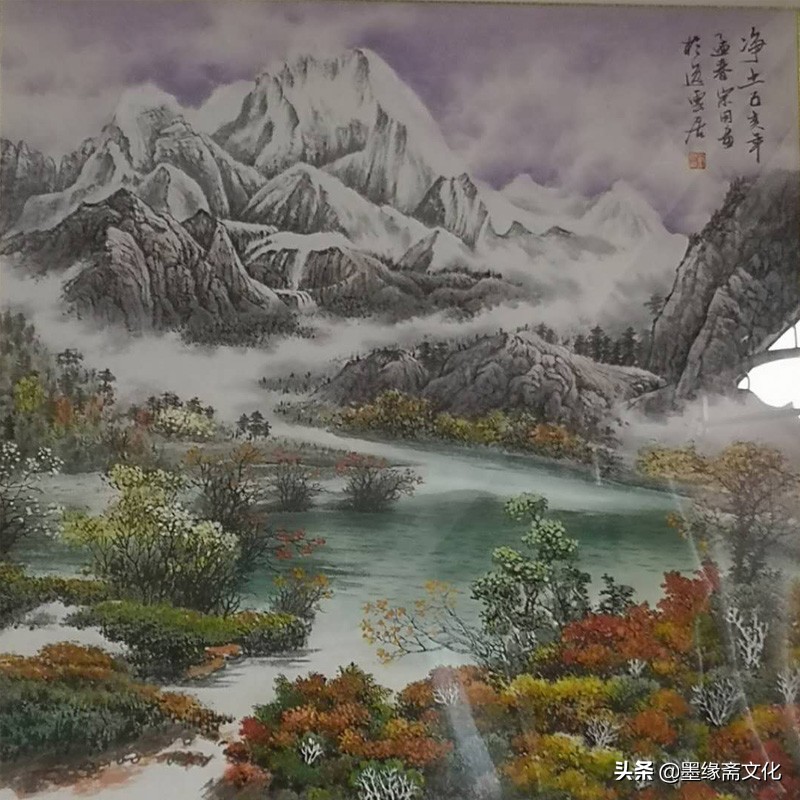 郑宗用山水画作品欣赏