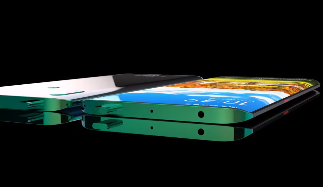 Nokia第一款5G手机上X宣图曝出：弹出式斜面全面屏手机 后置摄像头指纹验证