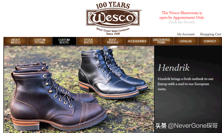 明知这工装靴不行但还是为情怀下单：Wesco Hendrik