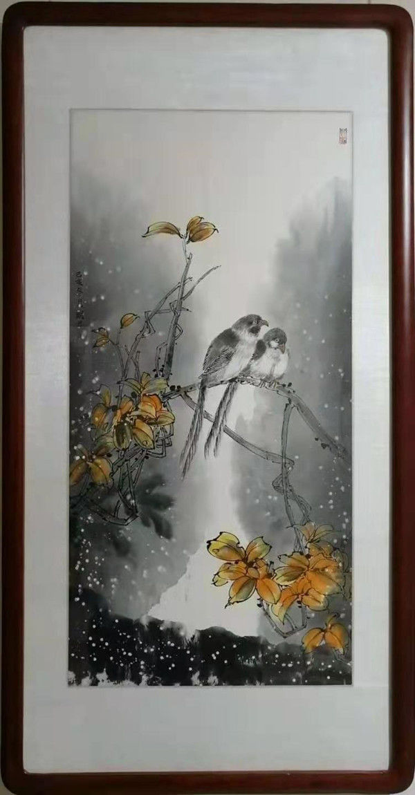 画家薄明君作品欣赏