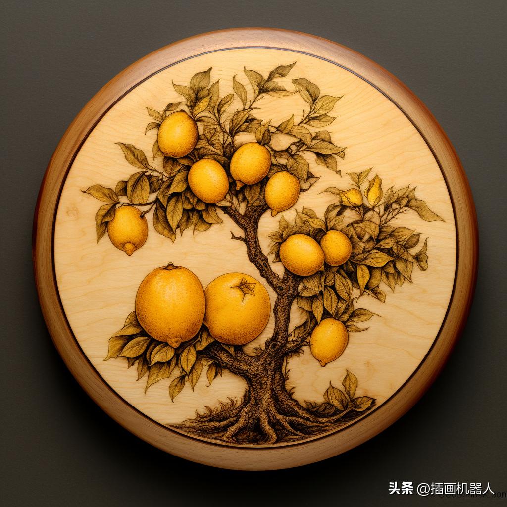 prompt design guide - wooden pyrography style - iNEWS