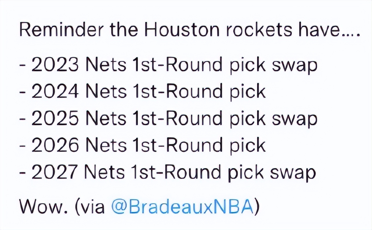 4Refused to trade the bridge in the first round? Why are the Nets