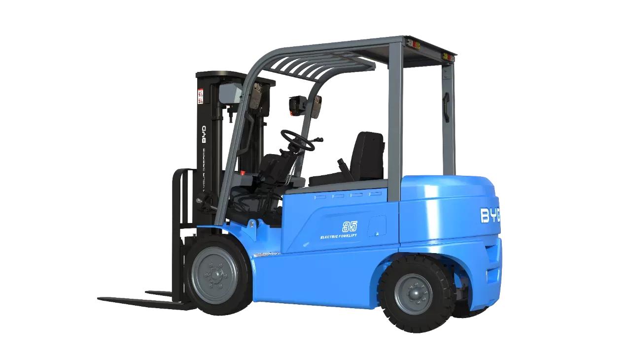 BYD electric forklifts accelerate the process of high efficiency and low carbonization in the