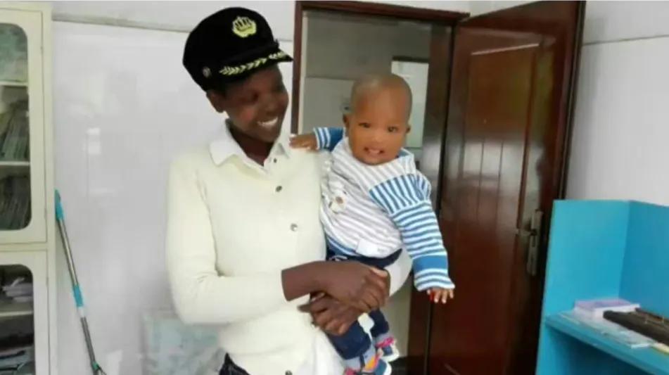 African Ugandan daughterinlaw rose, married to her 10yearold