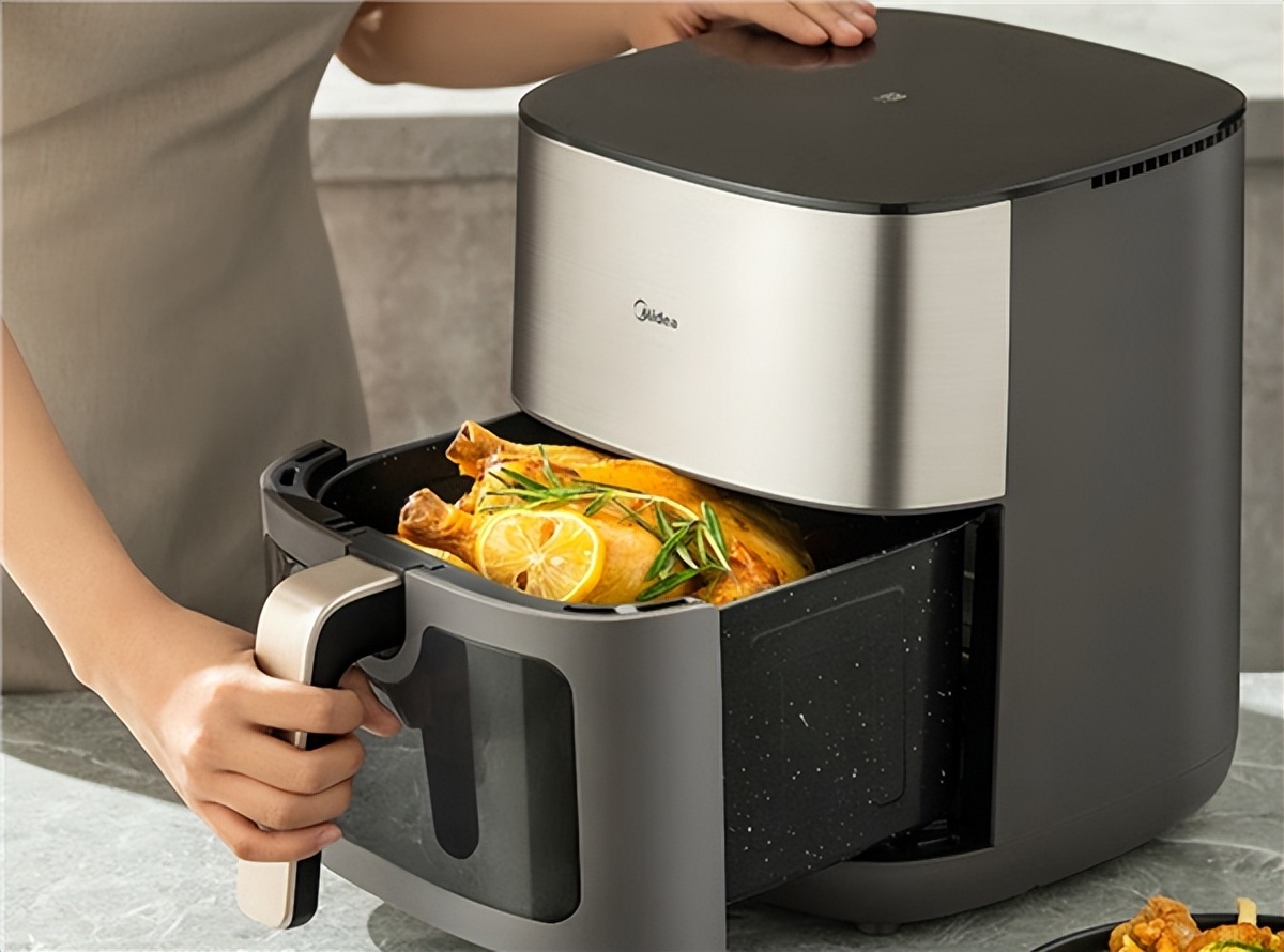 BRUNO Home Small Rubik's Cube Air Fryer New Oven Large Capacity Oil-Free  Multifunctional French Fries