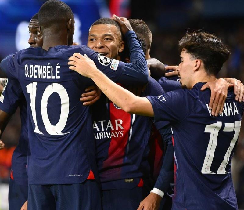 Champions League Mbappe scored and Li Gangren came on as a substitute