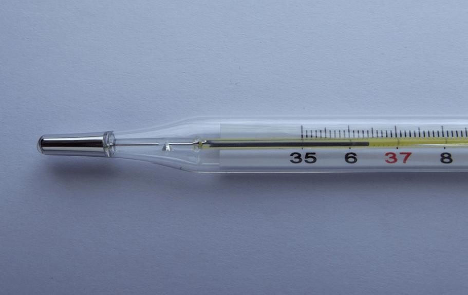 What should I do if the mercury thermometer is broken? iNEWS