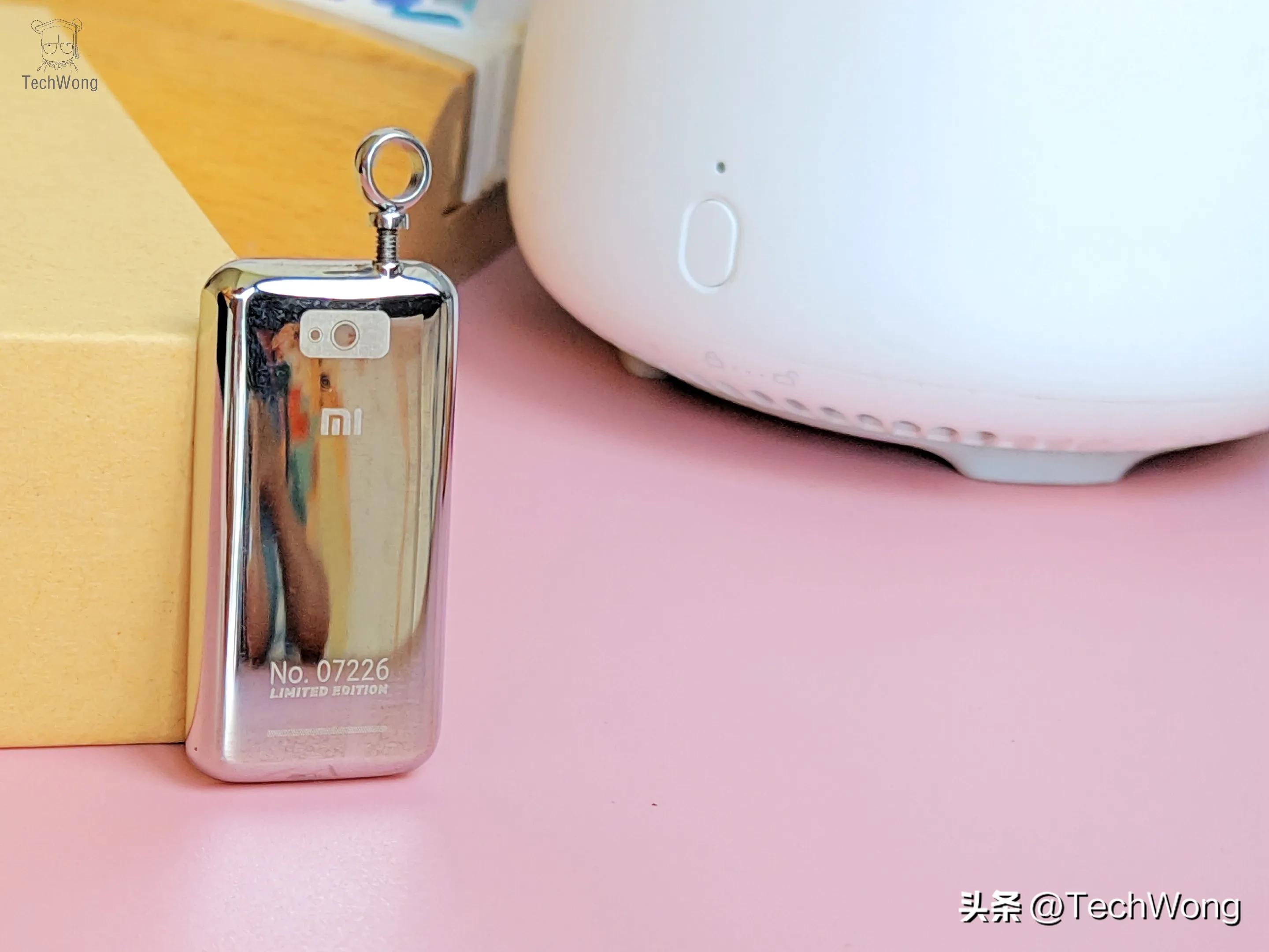 Millet phone 1 engraved card needle pendant is practical and