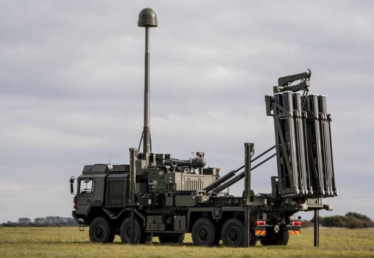 The British army is equipped with new land-based air defense missiles ...