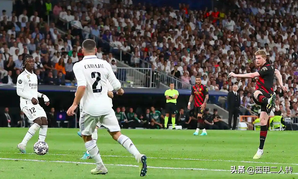 Champions League Real Madrid tied Manchester City 11, two world waves