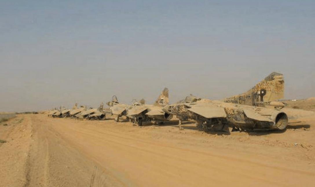 Saddam buried 1,000 fighter planes in the desert, why not use them ...