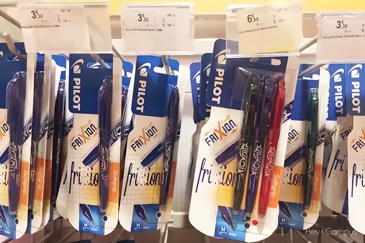Why do French people basically use gel pens?Banks, post offices and