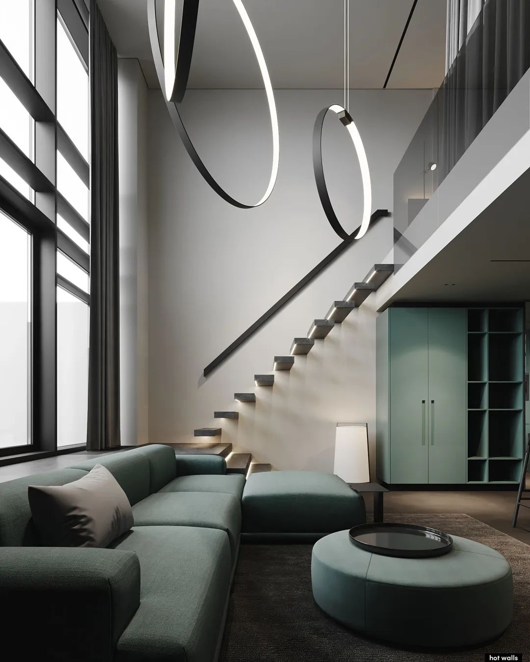 115㎡ Russian minimalist style, this is my dream house - iMedia