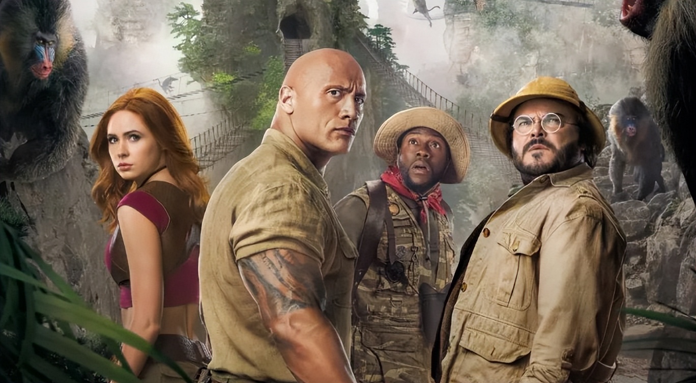 What musical changes were used in the movie "Jumanji 2" to create