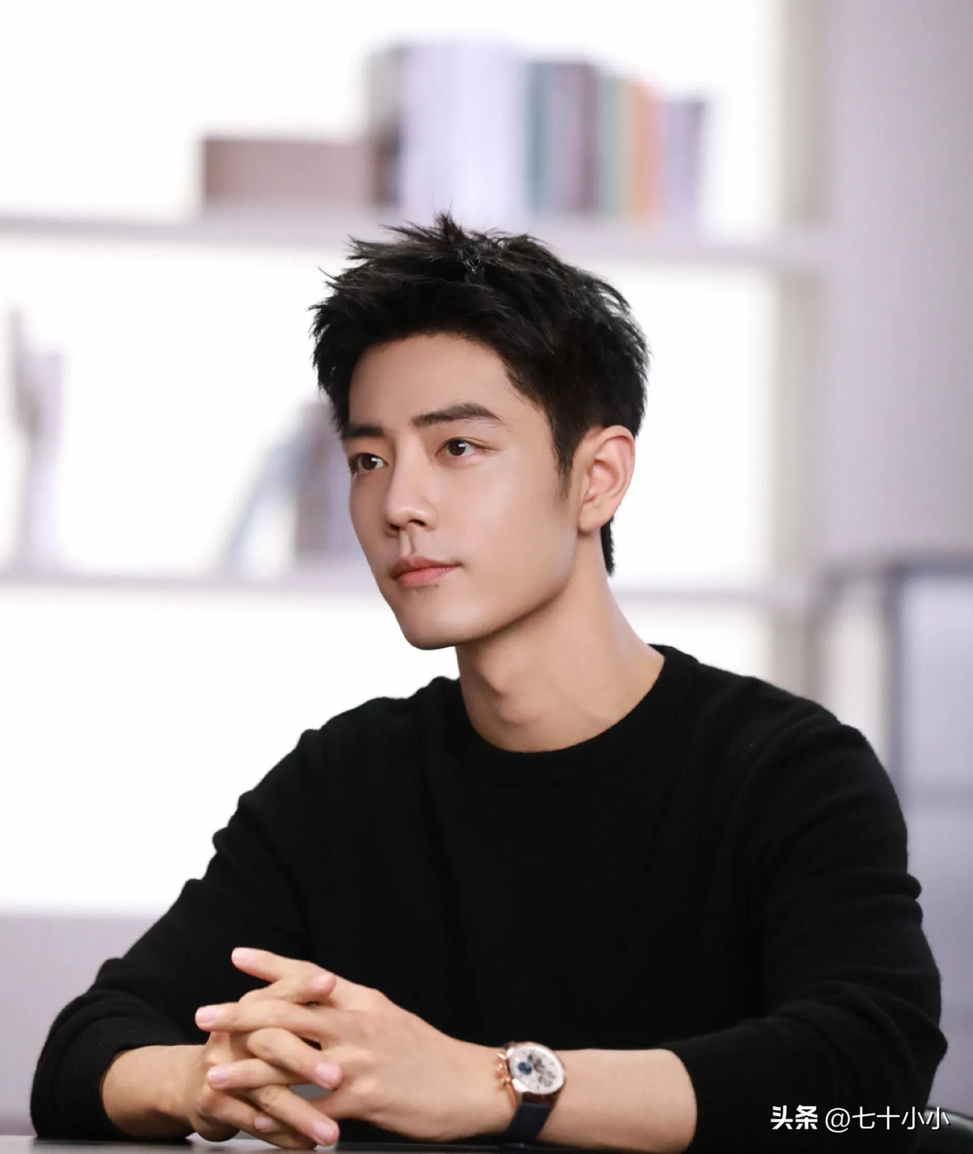 Xiao Zhan There is heat and flow, professional and strong expression