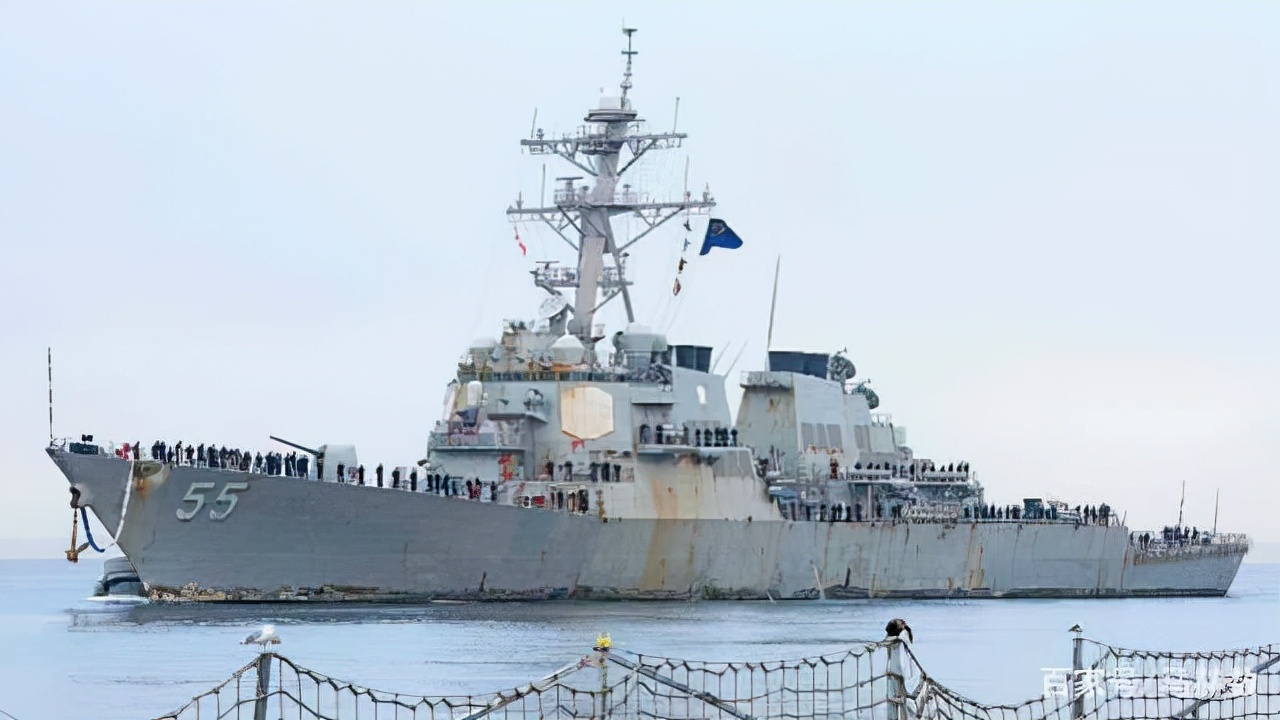 Why are American warships always rusted?Is it out of maintenance?China is as clean as new