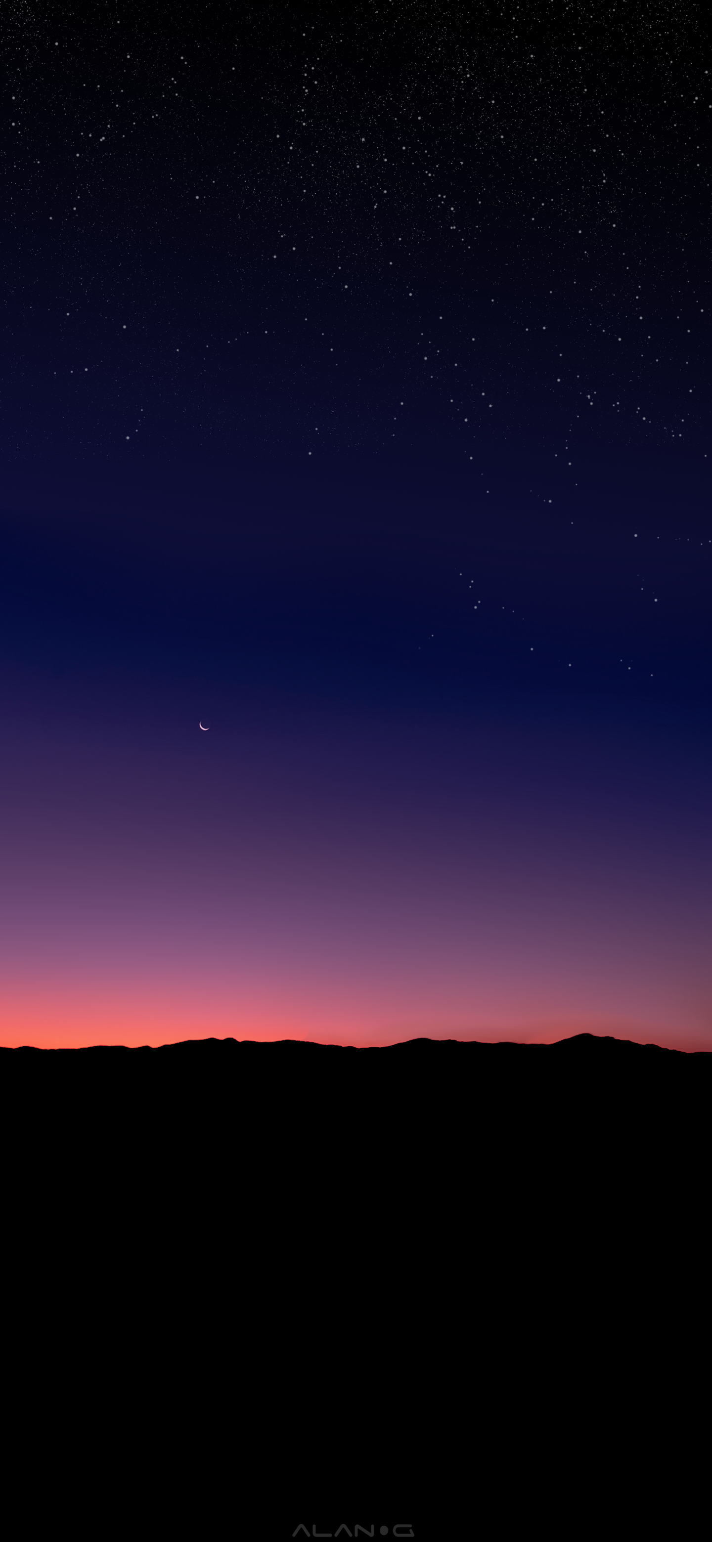 A screen dedicated, the ultimate pure black power saving wallpaper iNEWS