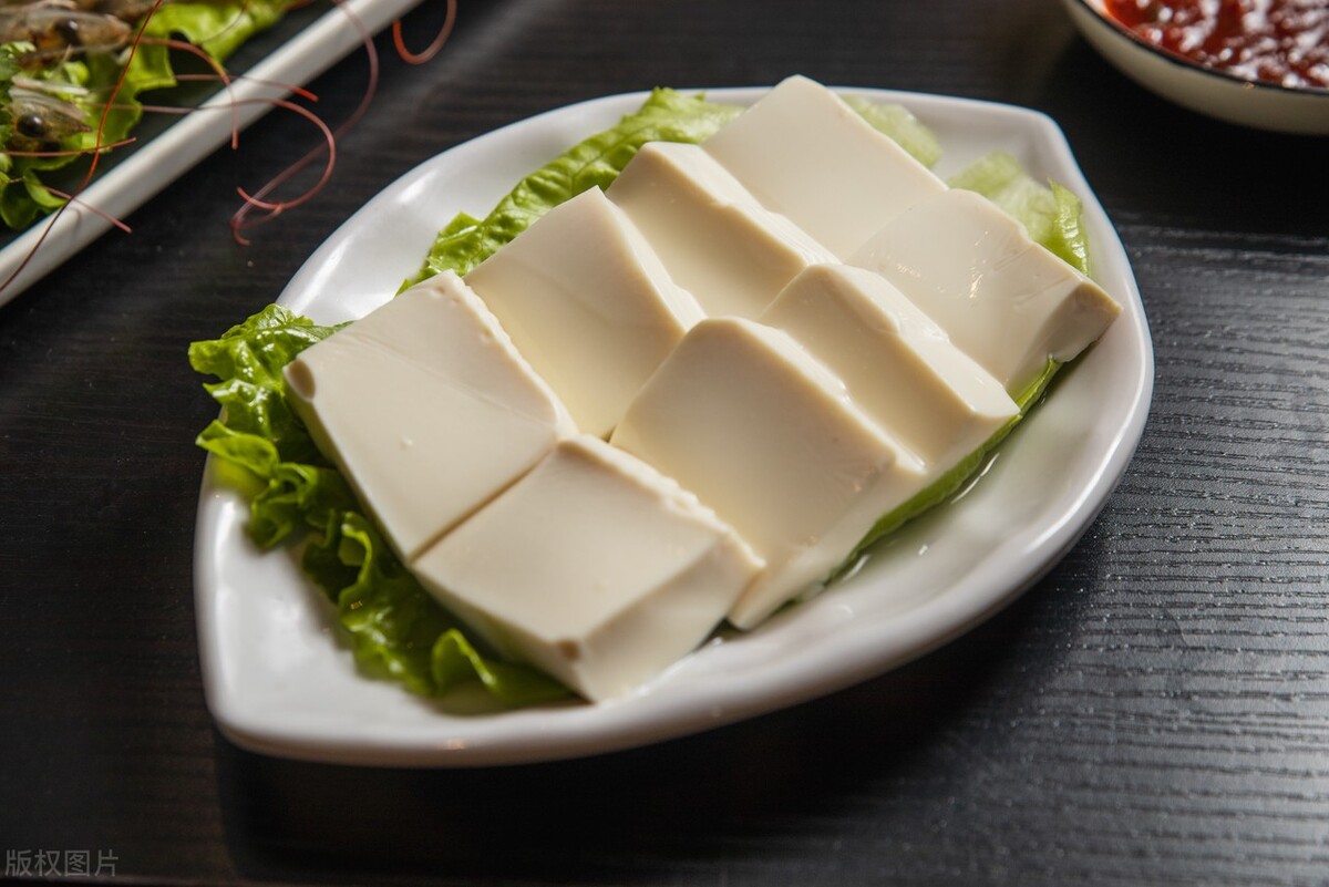 Tofu + rice cake can be a small delicacy, it is not too delicious to
