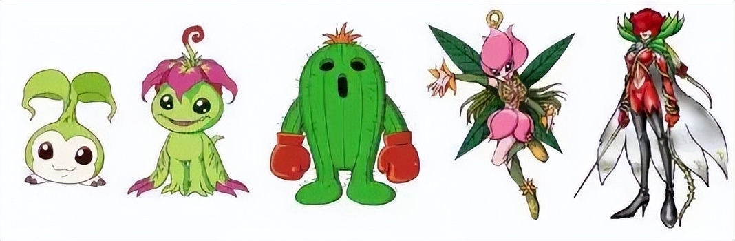 Digimon First Forms Do you remember what these changing forms in