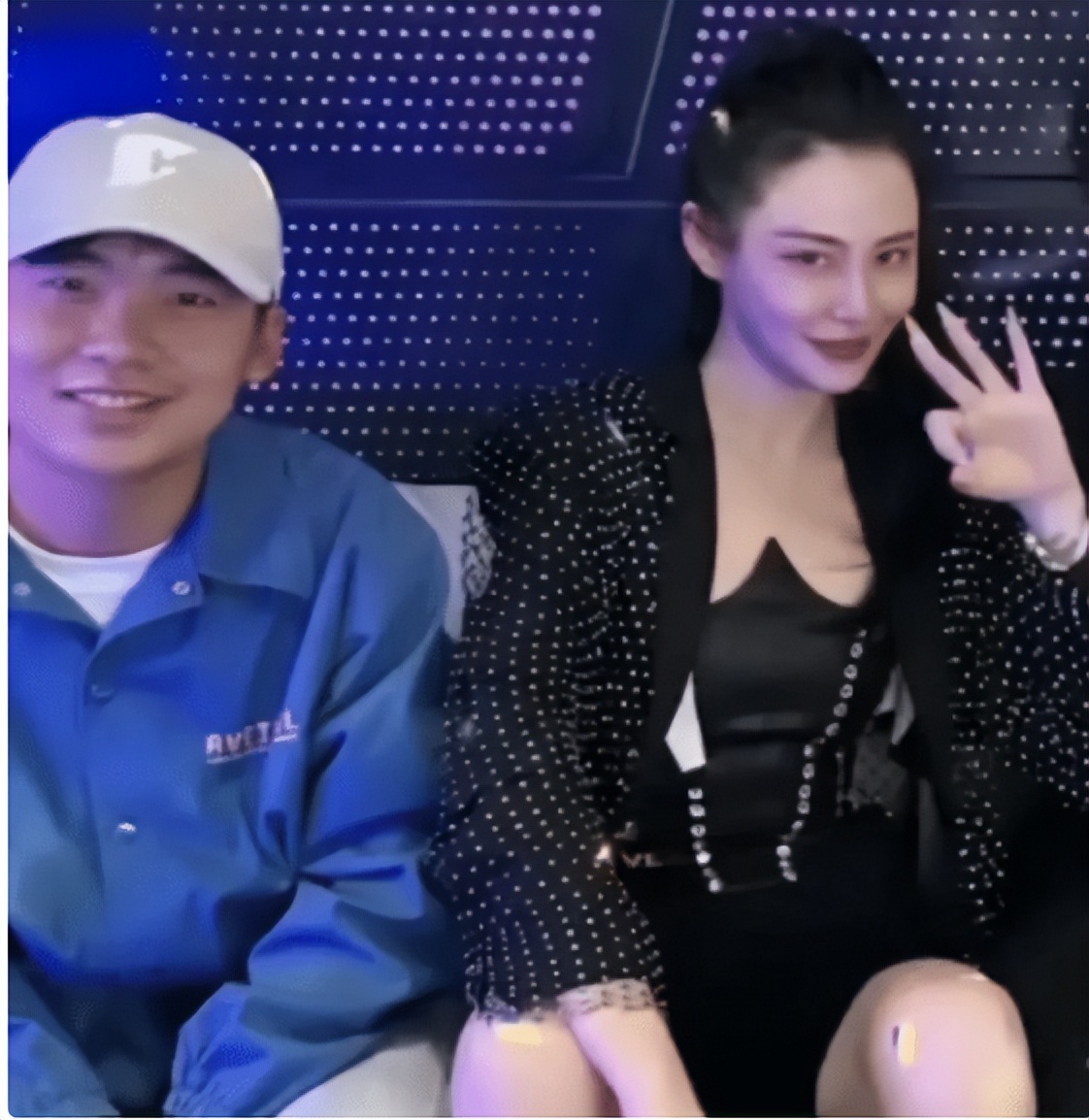 Wang Xiaofei Guo Qilin wears a hat without makeup to party and buys a ...