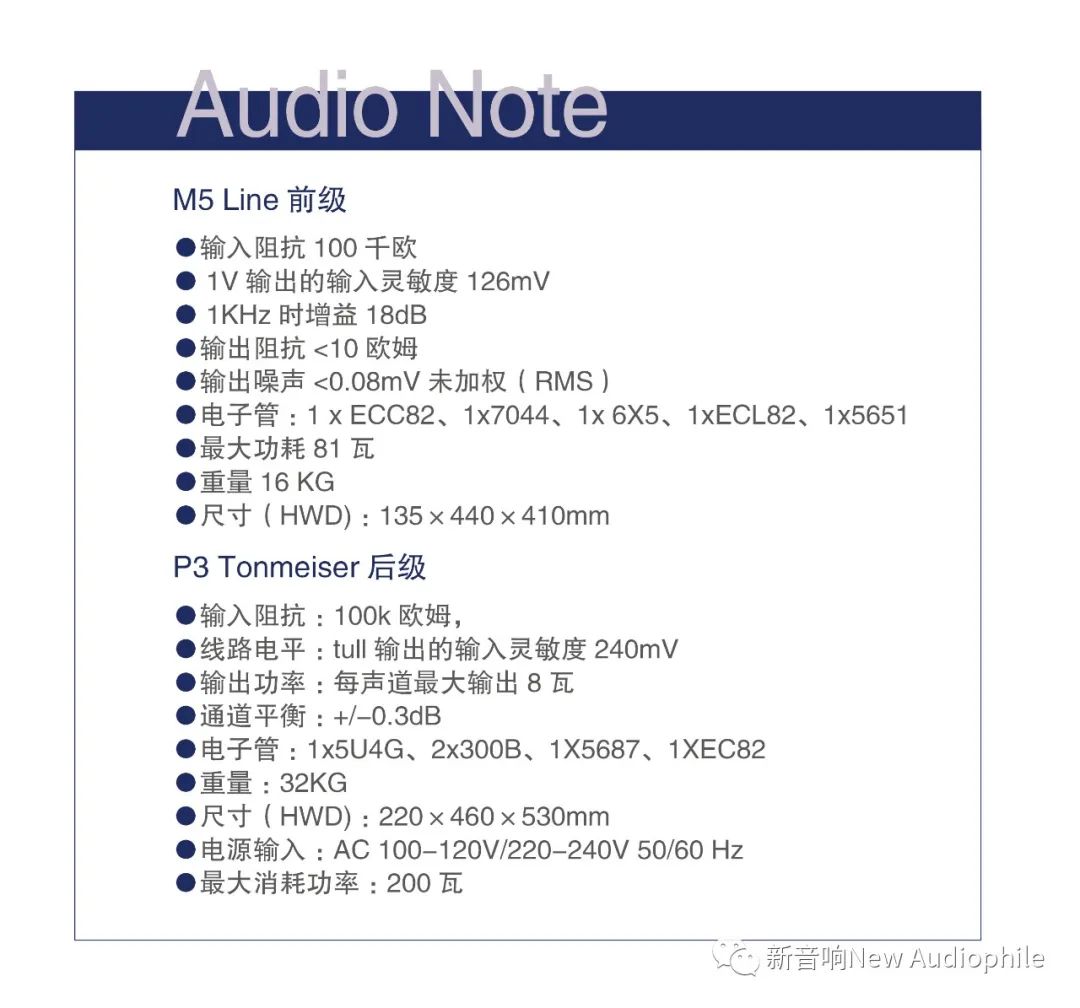 毒死人不償命！——英國Audio Note M5／P3前後級 - 資訊咖