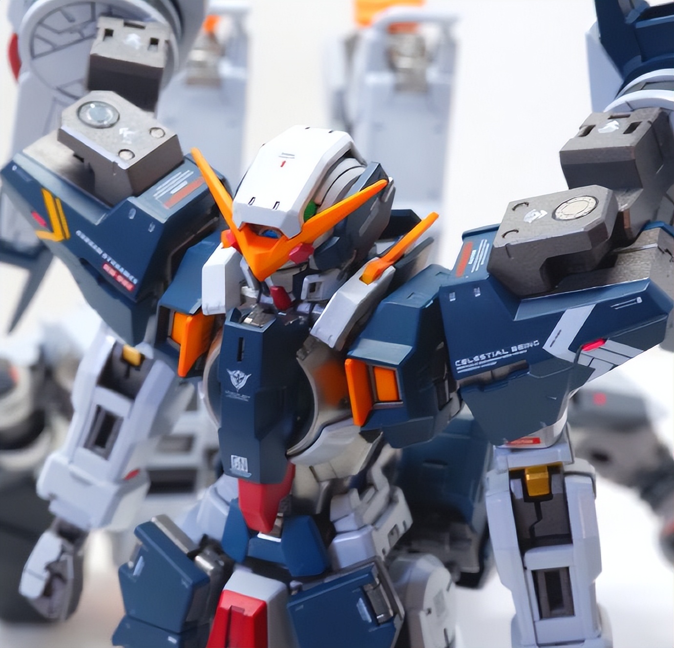 力天使高達R+GN Light Arms混搭改造 - 頭條匯