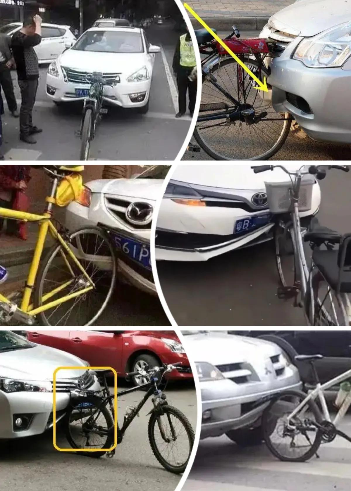 Why are car bumpers made of plastic?Why can't you even touch a bicycle