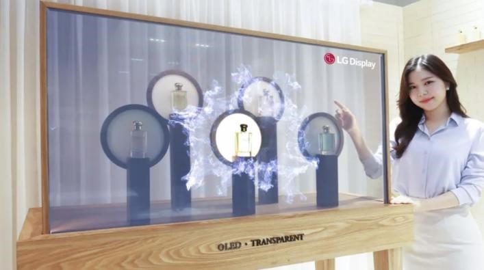 Lg Translucent More amazing than Xiaomi Transparent TV!LG unveils evolutionary ...
