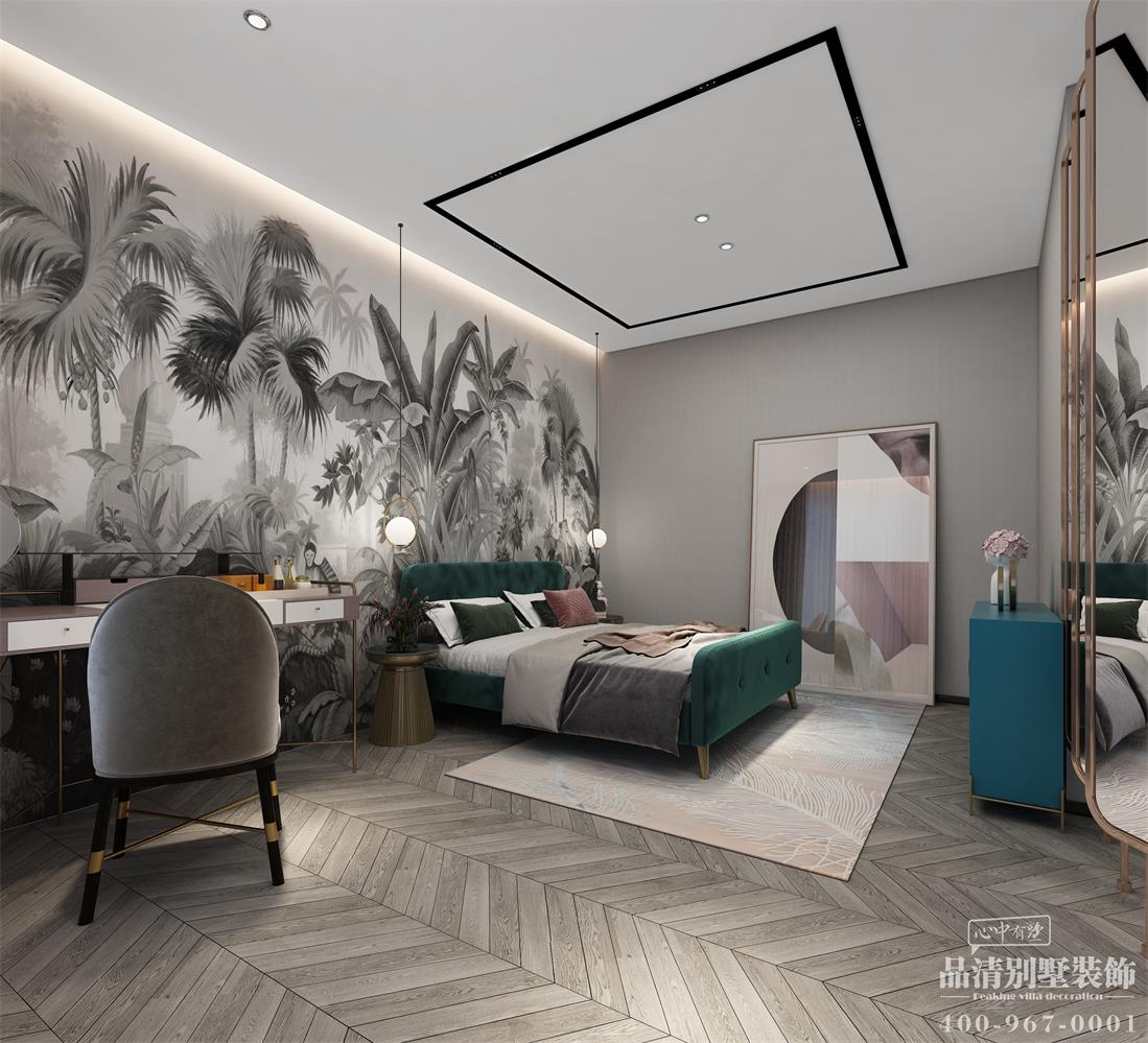 Changzhou villa decoration what kind of carpet is good for the bedroom